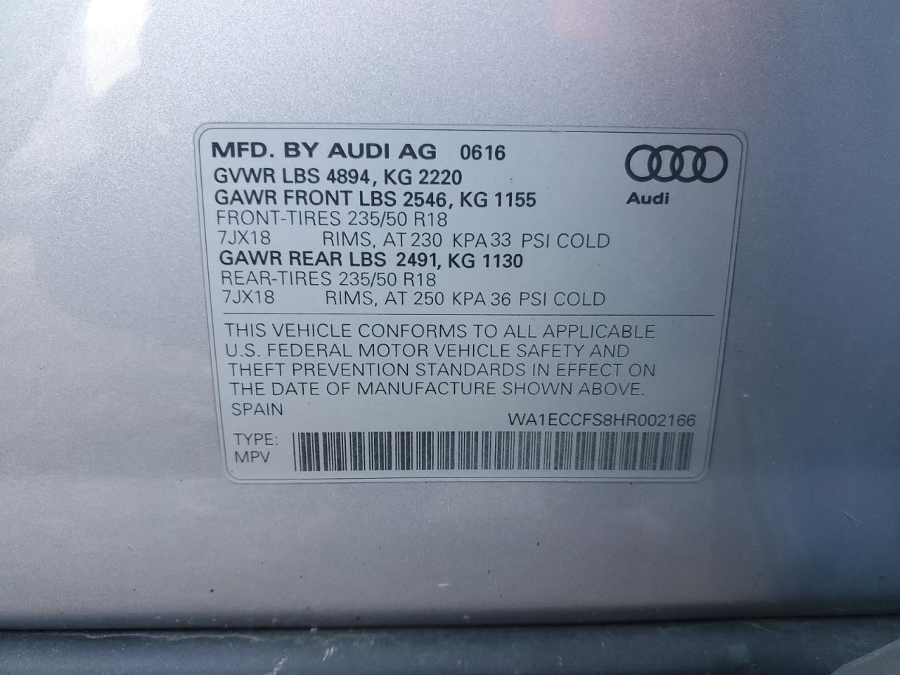 2017 Audi Q3 - Image 15