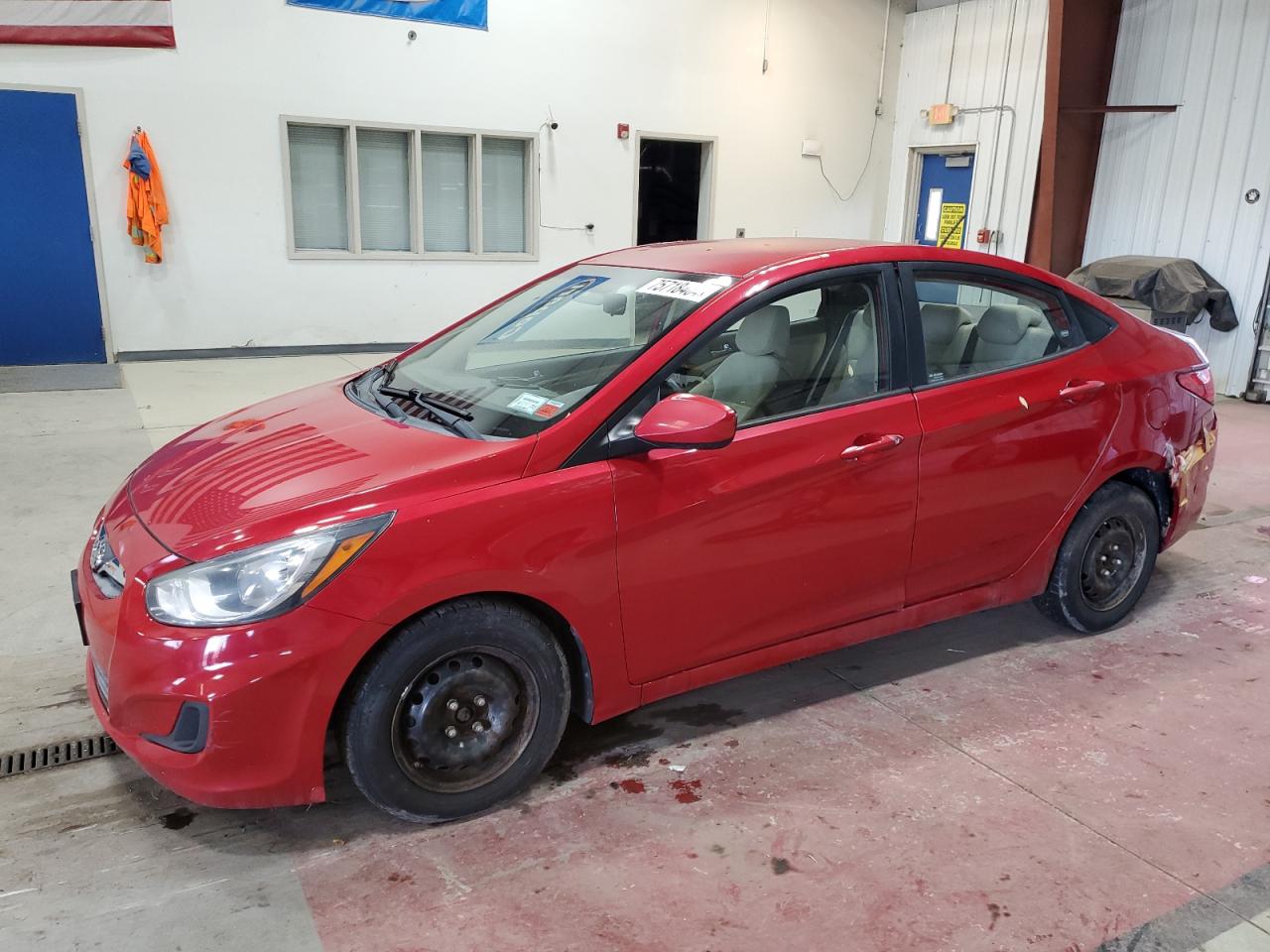 2013 Hyundai Accent Gls VIN: KMHCT4AE2DU584188 Lot: 75718464