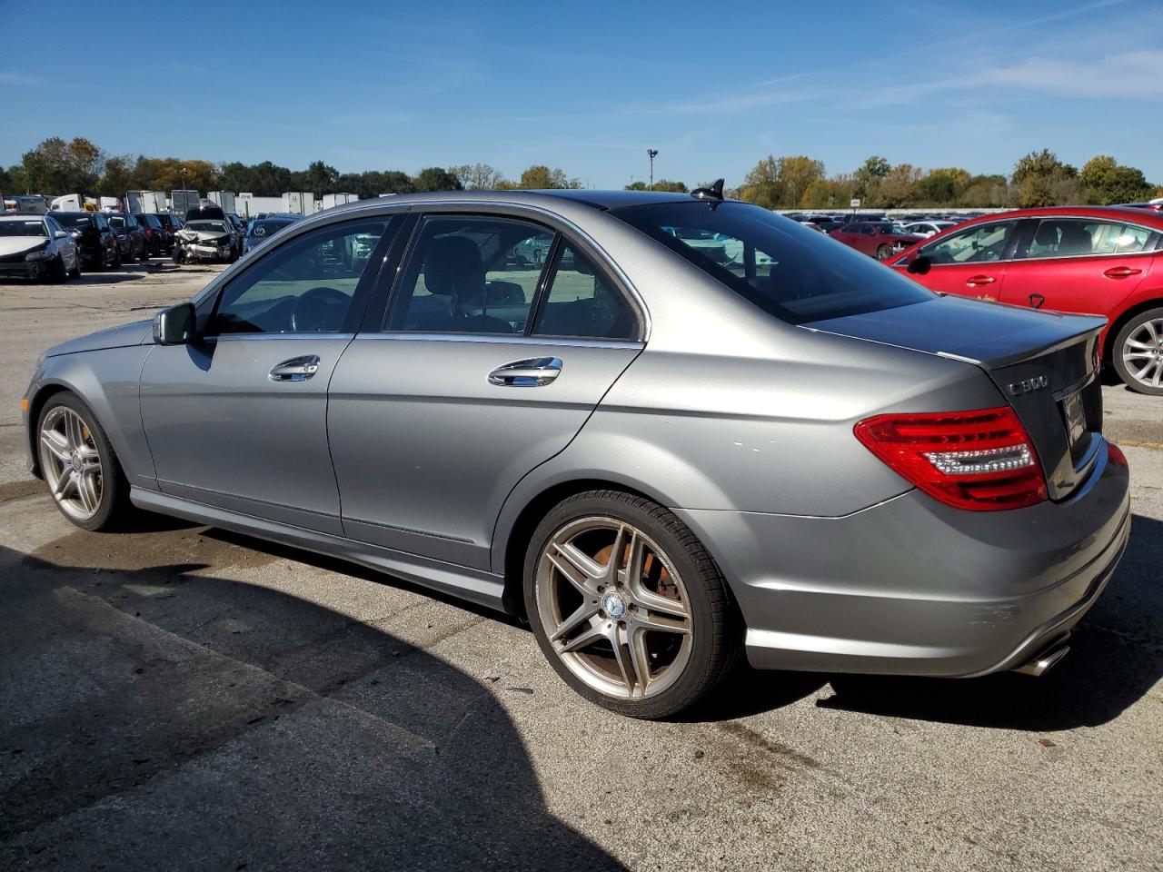 VIN WDDGF8AB4EA936576 2014 MERCEDES-BENZ C-CLASS no.2