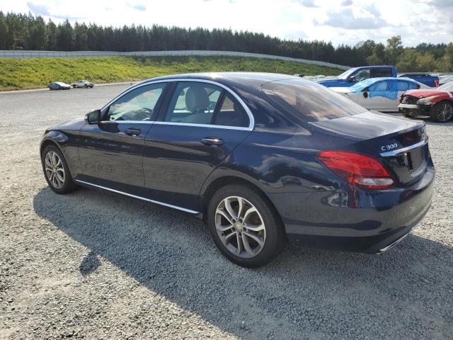  MERCEDES-BENZ C-CLASS 2015 Синий