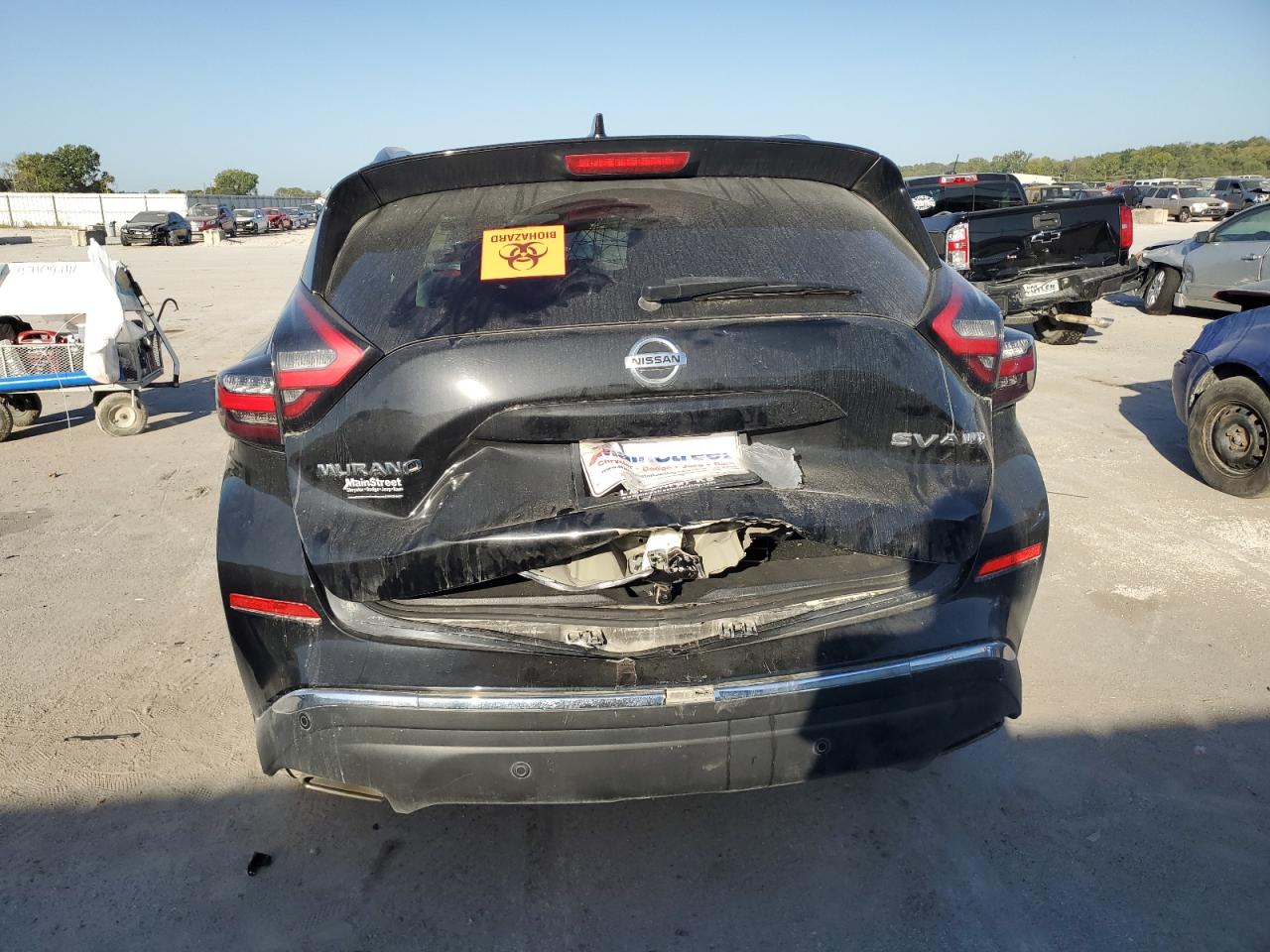 2021 Nissan Murano Sv VIN: 5N1AZ2BSXMC135247 Lot: 74385644