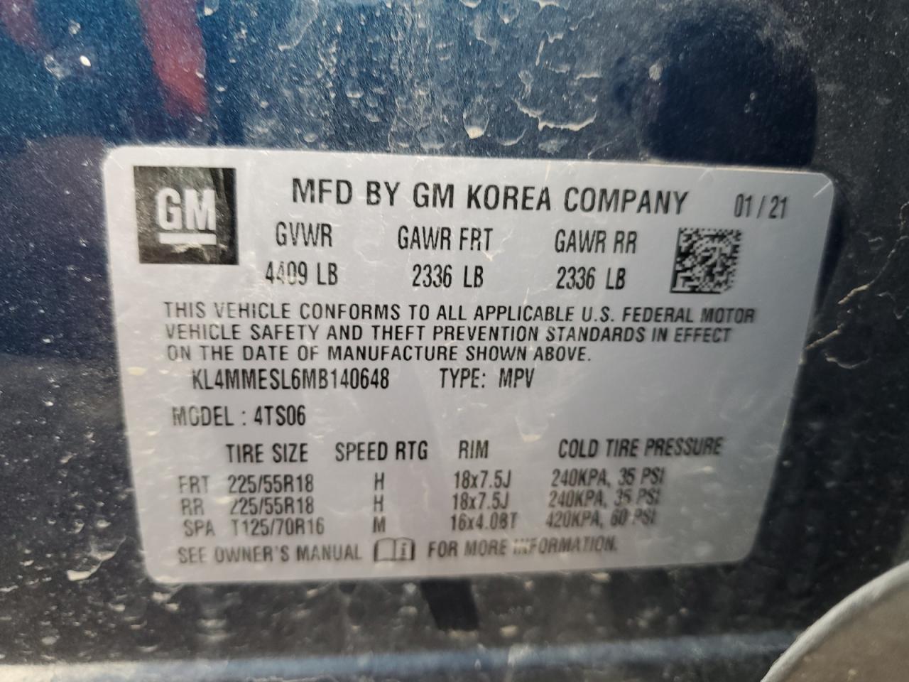 2021 Buick Encore - Image 13