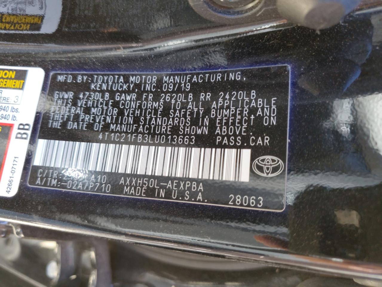 2020 Toyota Avalon - Image 12