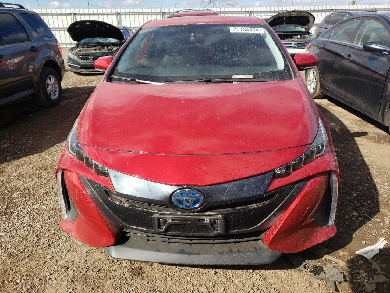 2021 Toyota Prius Prime Le VIN: JTDKAMFP6M3189436 Lot: 75734494