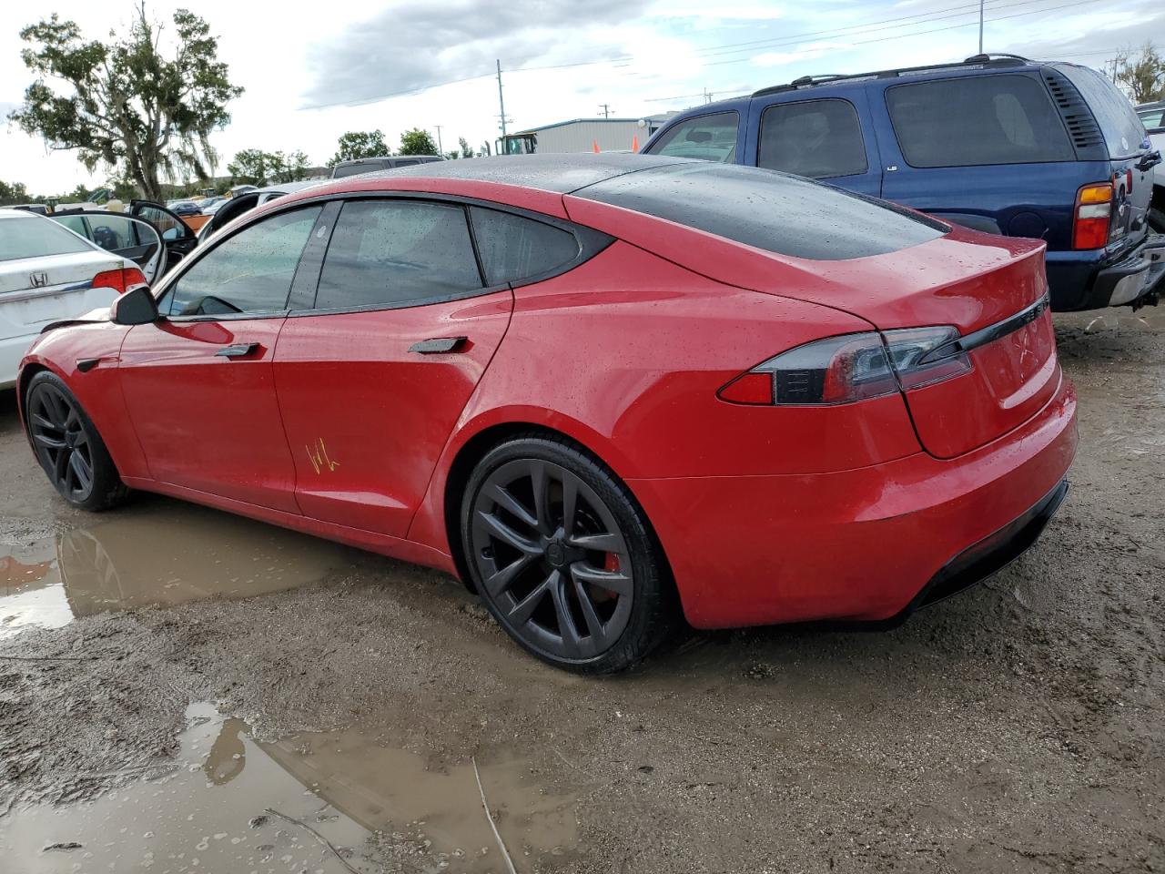 VIN 5YJSA1E57MF435363 2021 TESLA MODEL S no.2