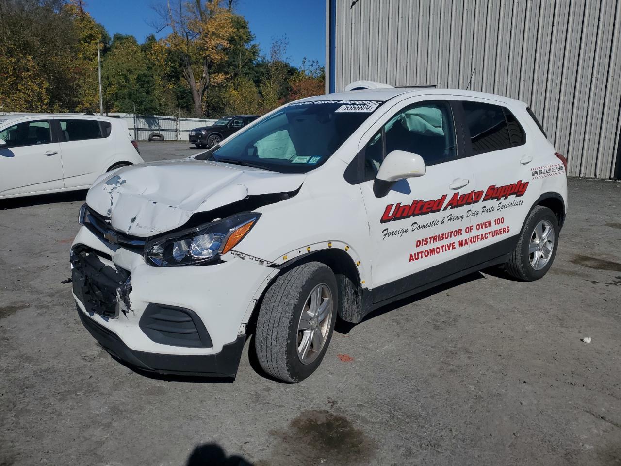 2021 Chevrolet Trax Ls VIN: KL7CJKSB5MB360019 Lot: 76366804