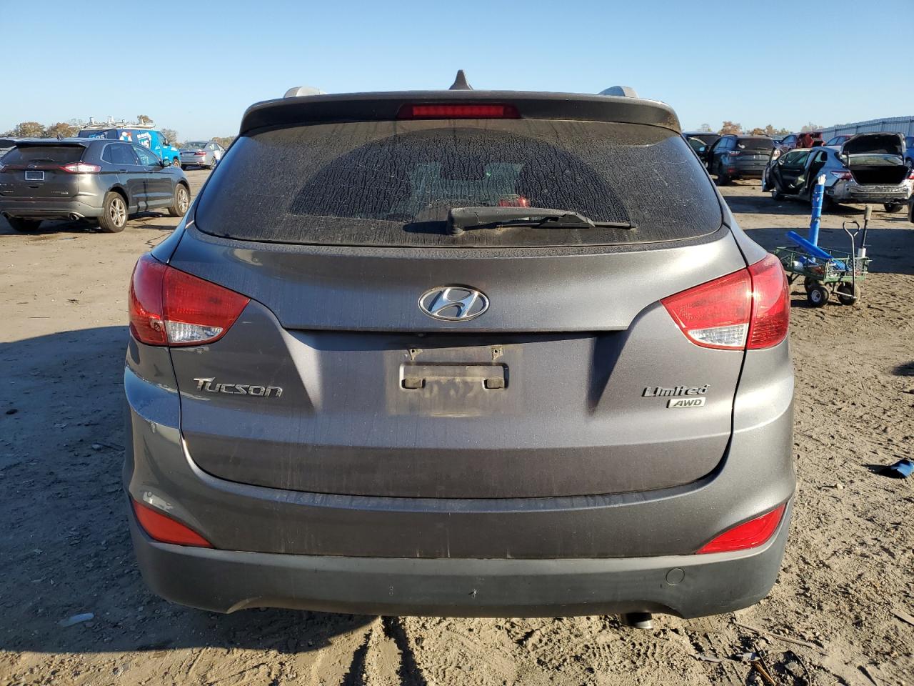 2014 Hyundai Tucson Gls VIN: KM8JUCAG3EU846043 Lot: 78653794