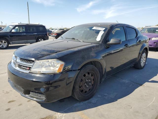 Седани DODGE AVENGER 2014 Чорний