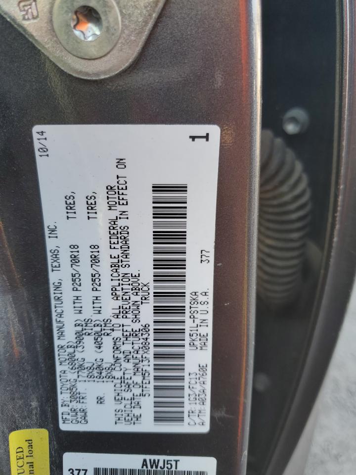 5TFEM5F13FX084306 2015 Toyota Tundra Crewmax Sr5