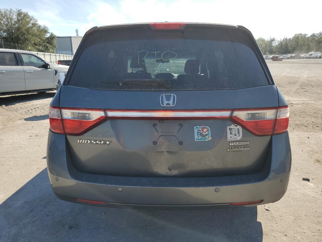 2011 Honda Odyssey Touring VIN: 5FNRL5H90BB026245 Lot: 77554674