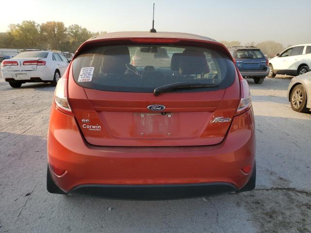  FORD FIESTA 2018 Червоний