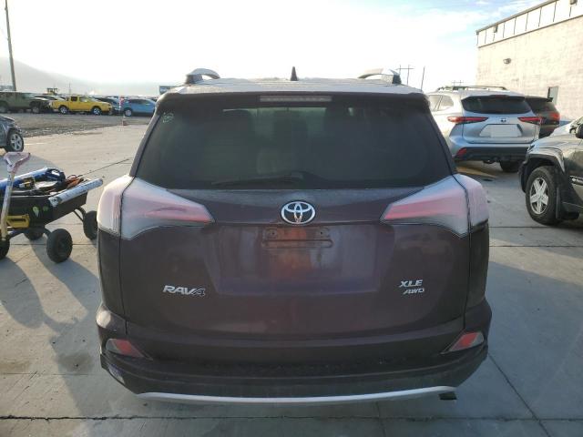  TOYOTA RAV4 2016 Бордовий