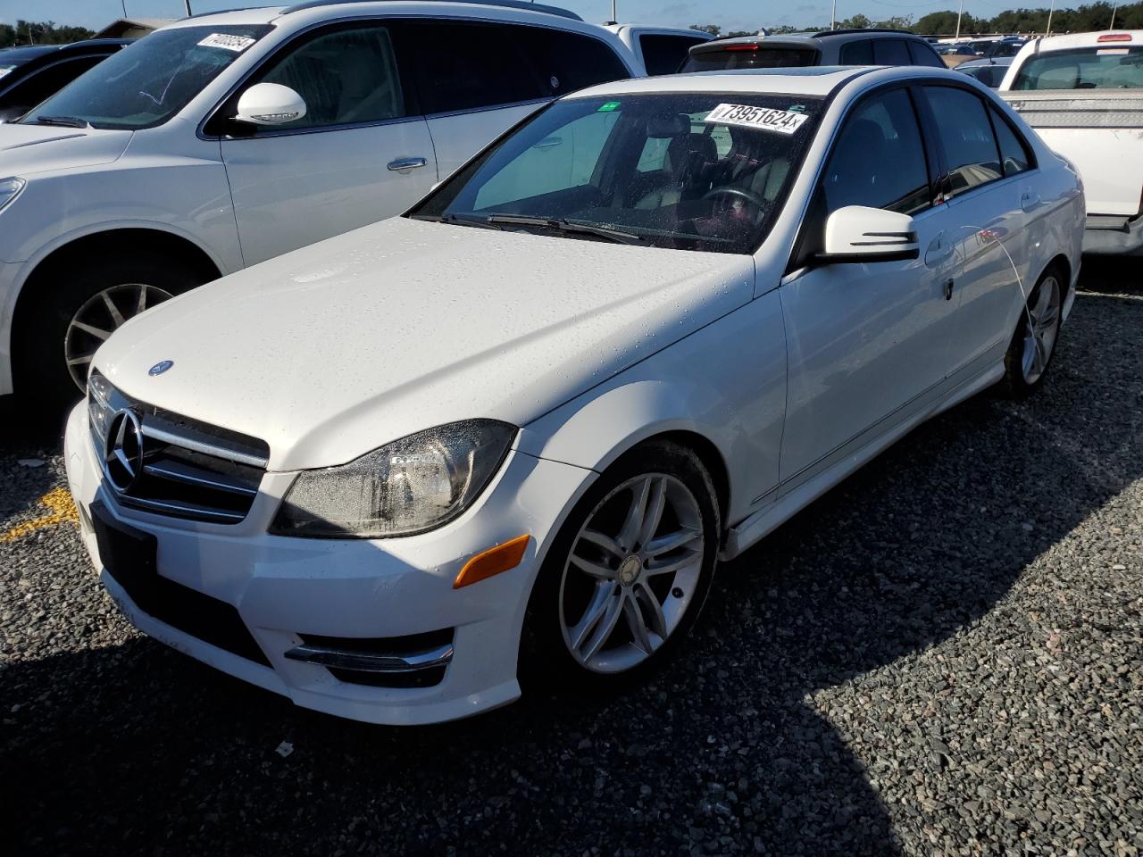 VIN WDDGF8AB0EG239175 2014 MERCEDES-BENZ C-CLASS no.1