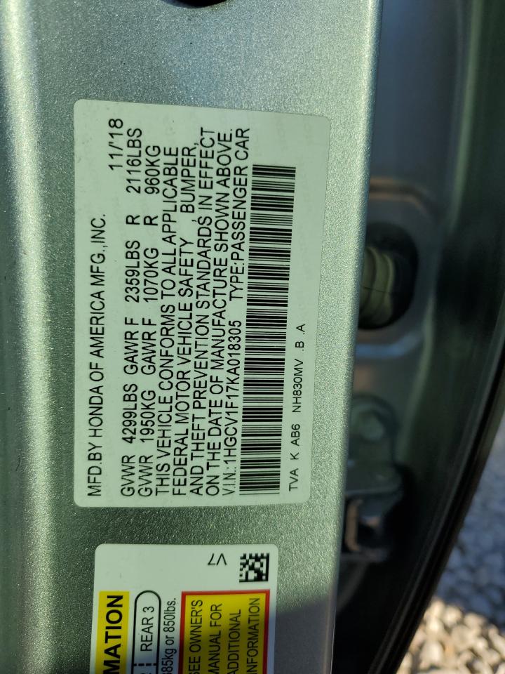 2019 Honda Accord - Image 12