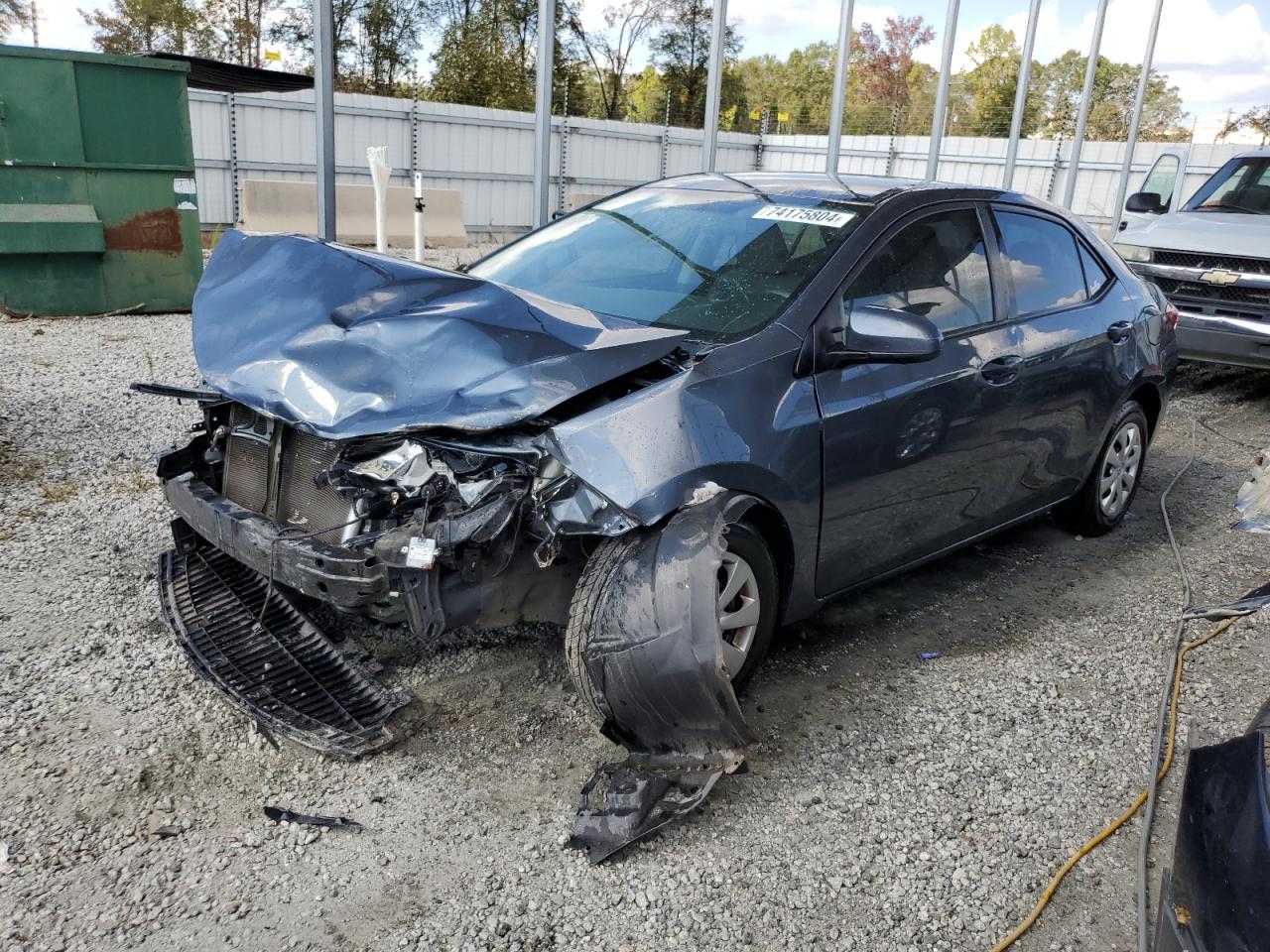 2T1BURHE9FC341543 2015 TOYOTA COROLLA - Image 1