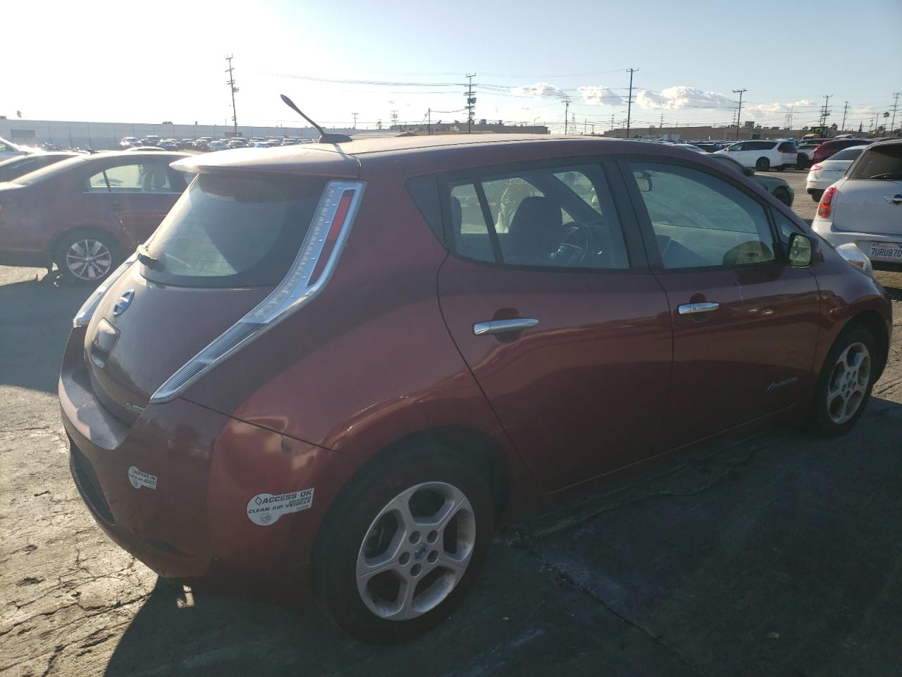 VIN 1N4AZ0CP1DC410335 2013 NISSAN LEAF no.3