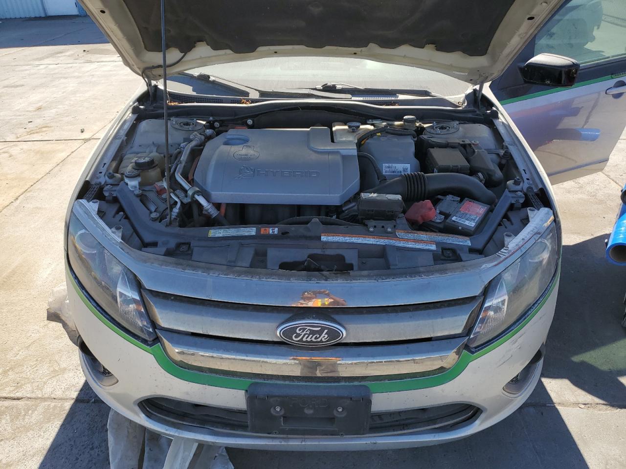 2010 Ford Fusion Hybrid VIN: 3FADP0L34AR153846 Lot: 74976714