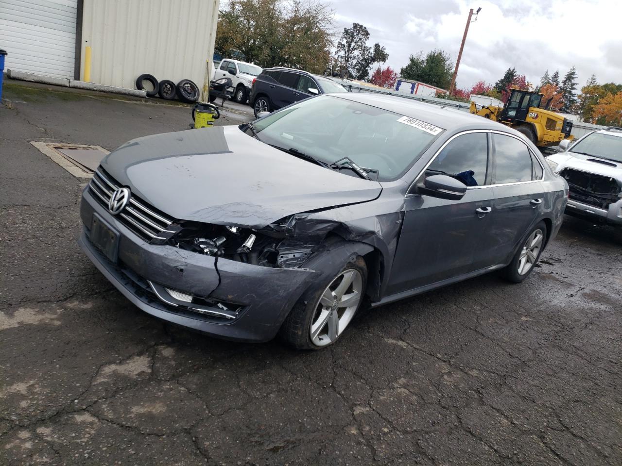 2015 Volkswagen Passat S იყიდება Woodburn-ში, OR - Front End