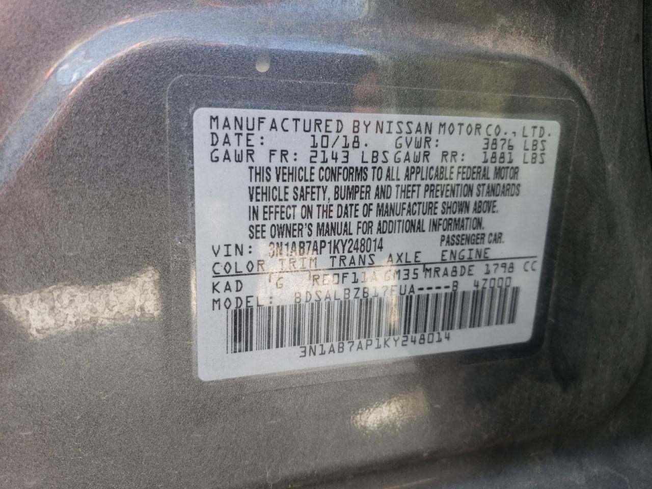 2019 Nissan Sentra - Image 13