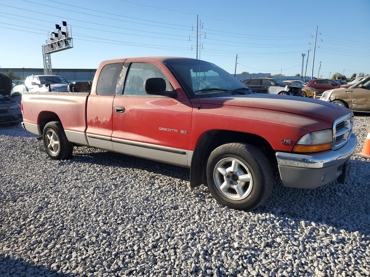 1B7GL22X2YS580007 2000 Dodge Dakota