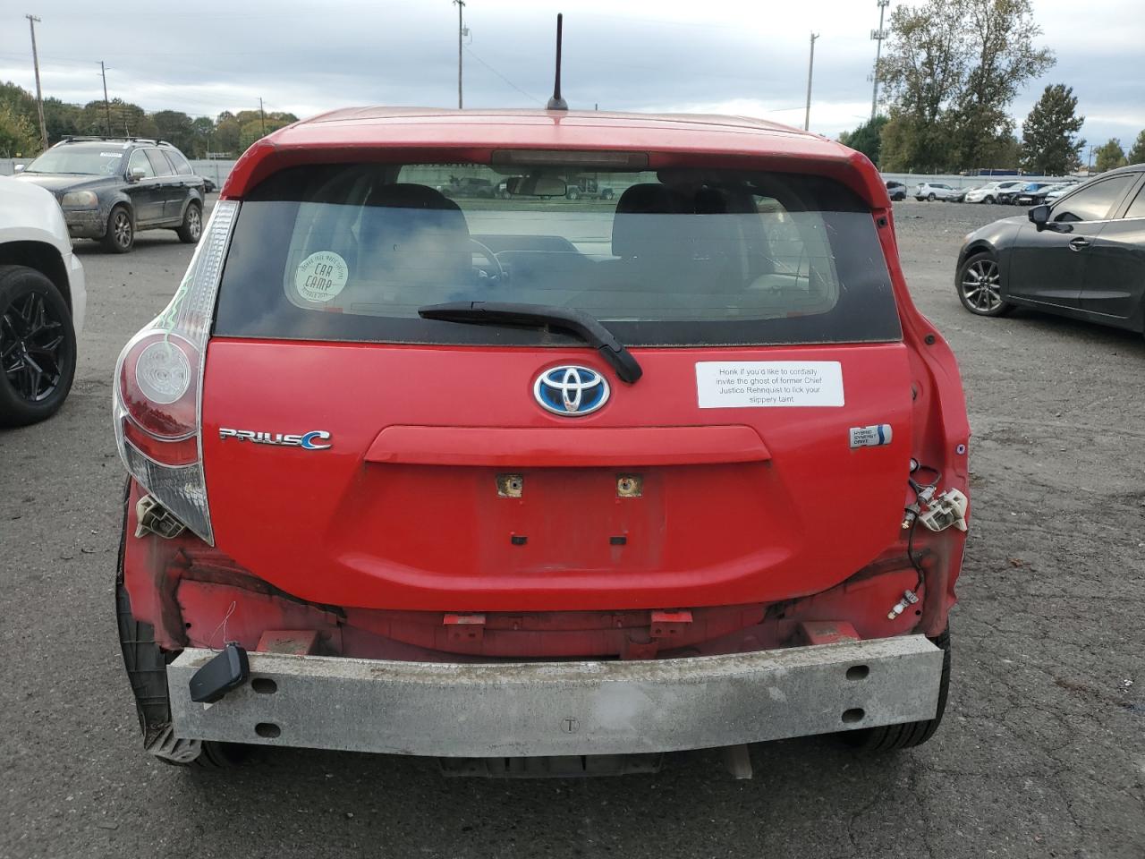 2013 Toyota Prius C VIN: JTDKDTB35D1529868 Lot: 75755194