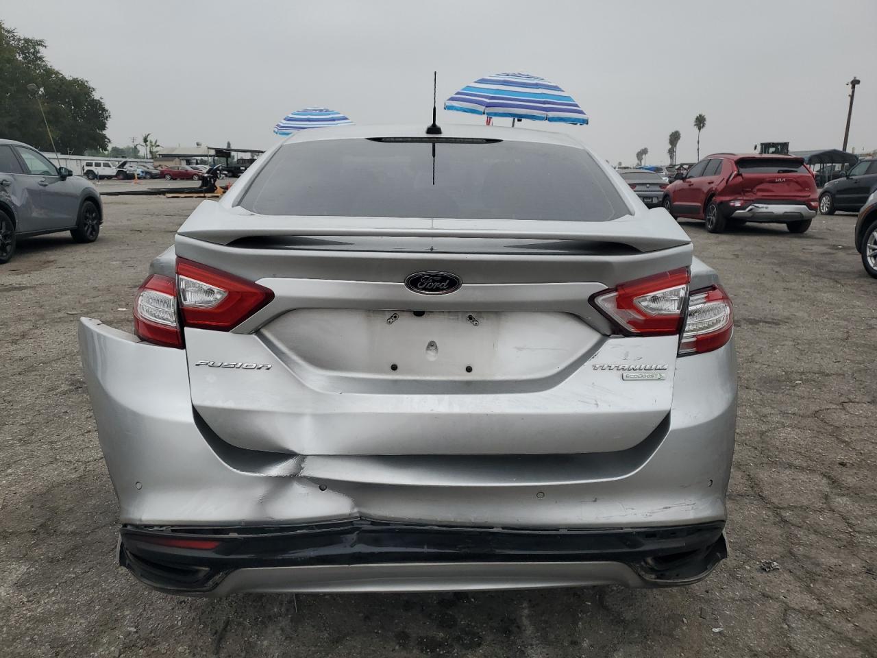 2014 Ford Fusion Titanium VIN: 3FA6P0K98ER241786 Lot: 75871514