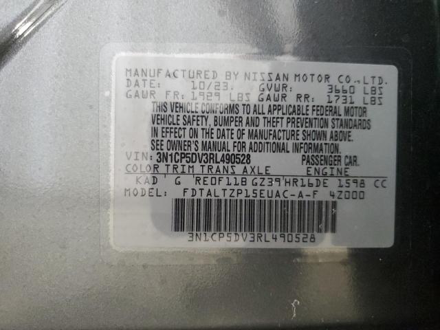 3N1CP5DV3RL490528 Nissan Kicks SR 13