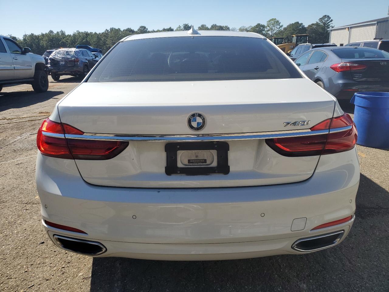 2017 BMW 740 I VIN: WBA7E2C37HG741327 Lot: 75075524