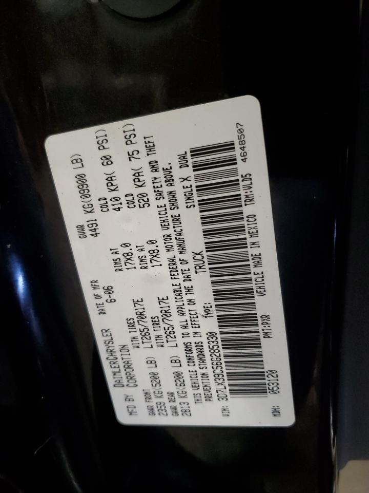 2006 Dodge Ram 3500 VIN: 3D7LX39C56G285330 Lot: 73341354