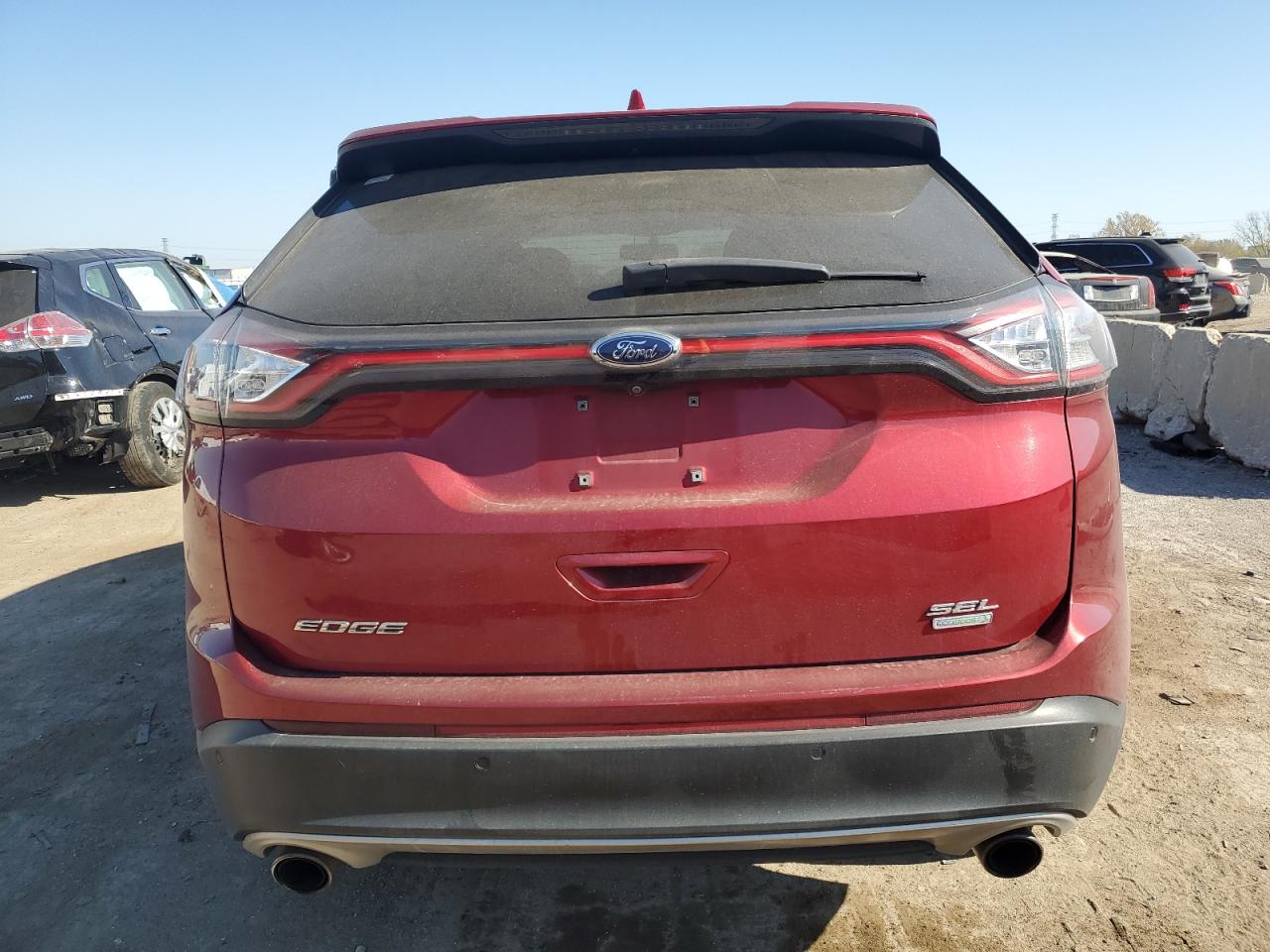 2016 Ford Edge Sel VIN: 2FMPK3J96GBC09772 Lot: 75534334