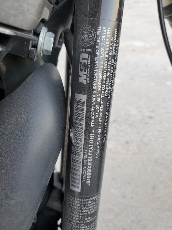 2018 Harley-Davidson Fxbb Street Bob VIN: 1HD1YJJ10JC080070 Lot: 76818164