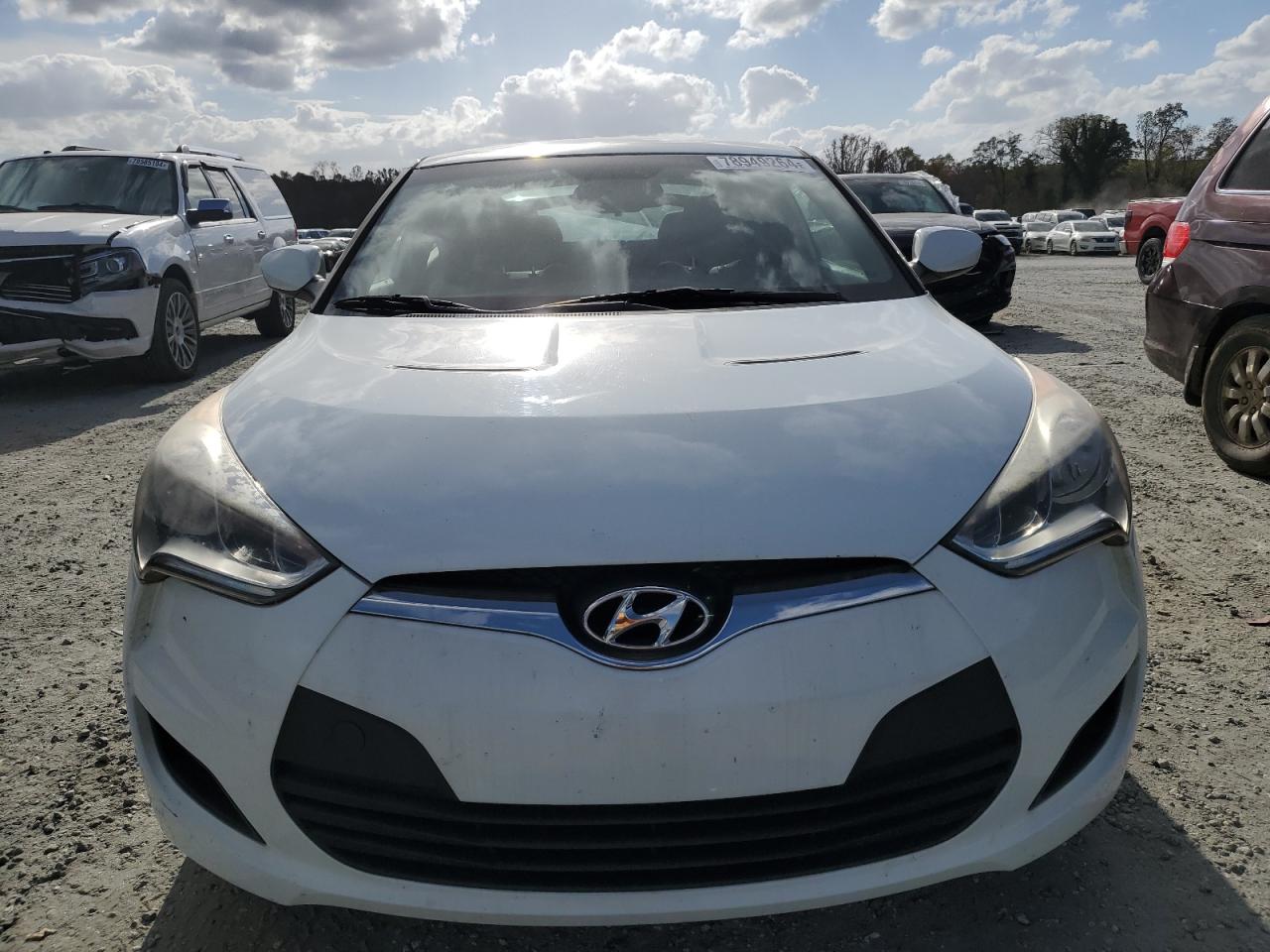 2013 Hyundai Veloster VIN: KMHTC6AD8DU095216 Lot: 78949264