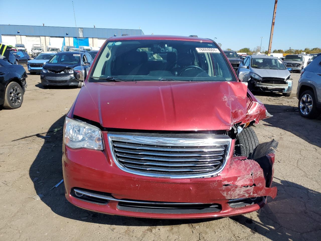 2014 Chrysler Town & Country Touring L VIN: 2C4RC1CGXER304009 Lot: 76869084