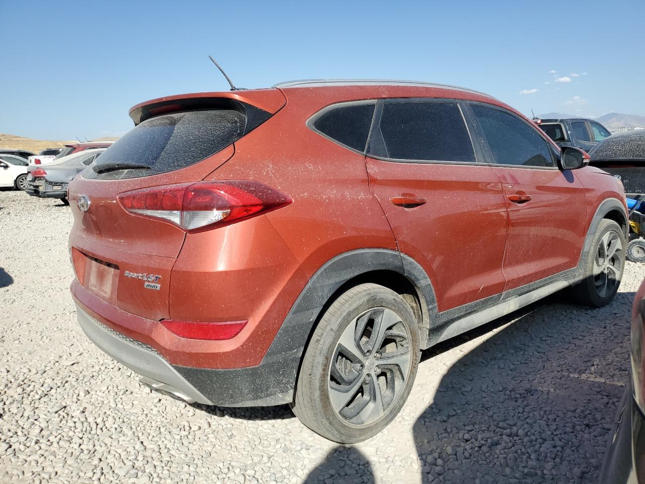 2017 Hyundai Tucson Limited VIN: KM8J3CA28HU498705 Lot: 74893984