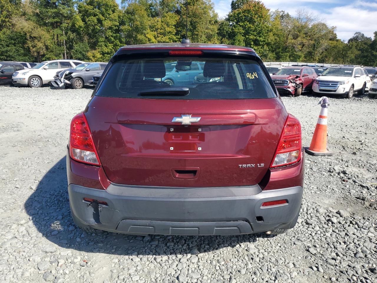 2016 Chevrolet Trax Ls VIN: 3GNCJKSB7GL258024 Lot: 75571794