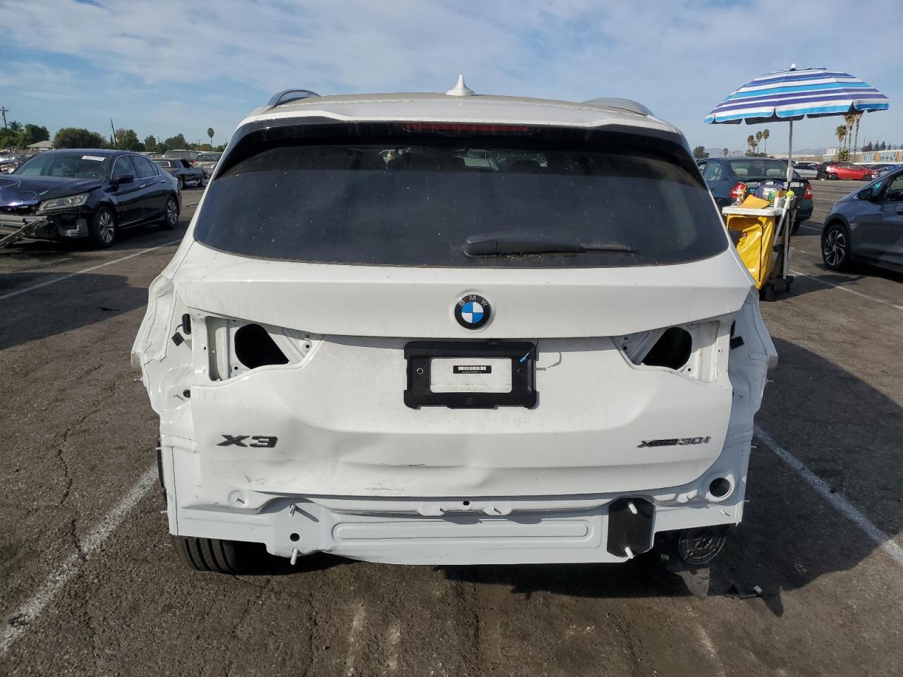 2023 BMW X3 xDrive30I VIN: 5UX53DP04P9P09691 Lot: 76834474