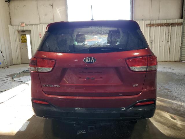  KIA SORENTO 2016 Красный