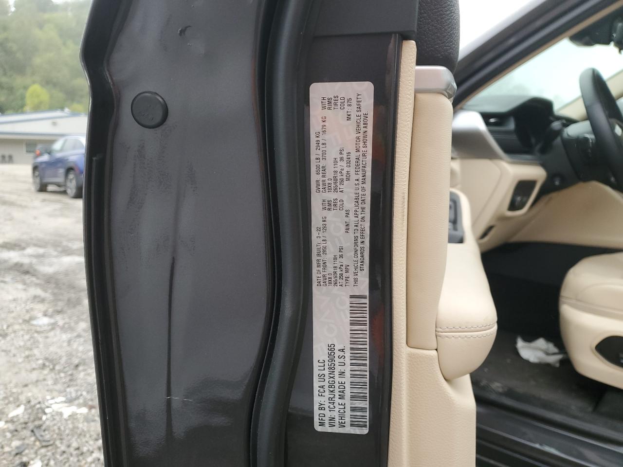 1C4RJKBGXN8590565 2022 JEEP GRAND CHEROKEE - Image 13