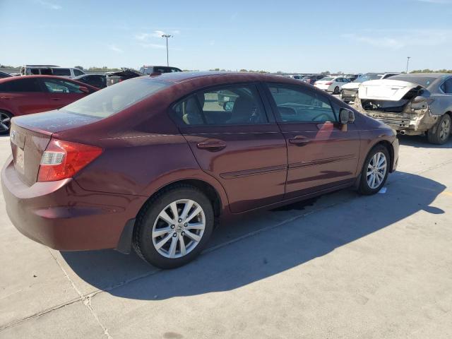  HONDA CIVIC 2012 Burgundy