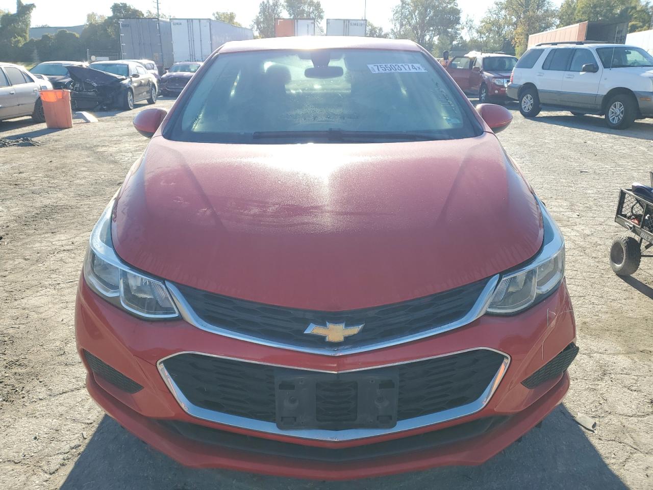 2018 Chevrolet Cruze Ls VIN: 1G1BC5SM1J7220343 Lot: 75503174