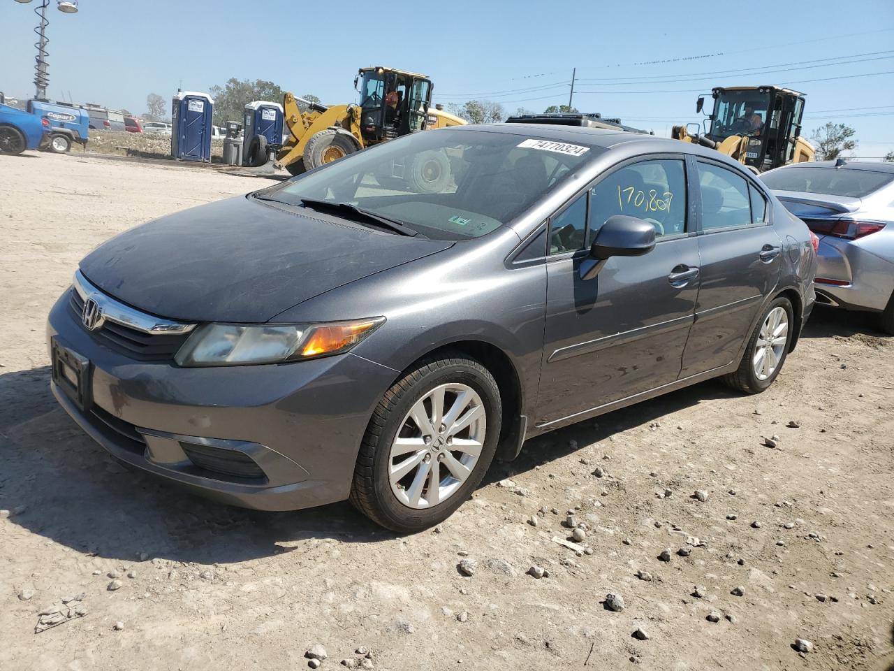 19XFB2F97CE317145 2012 Honda Civic Exl