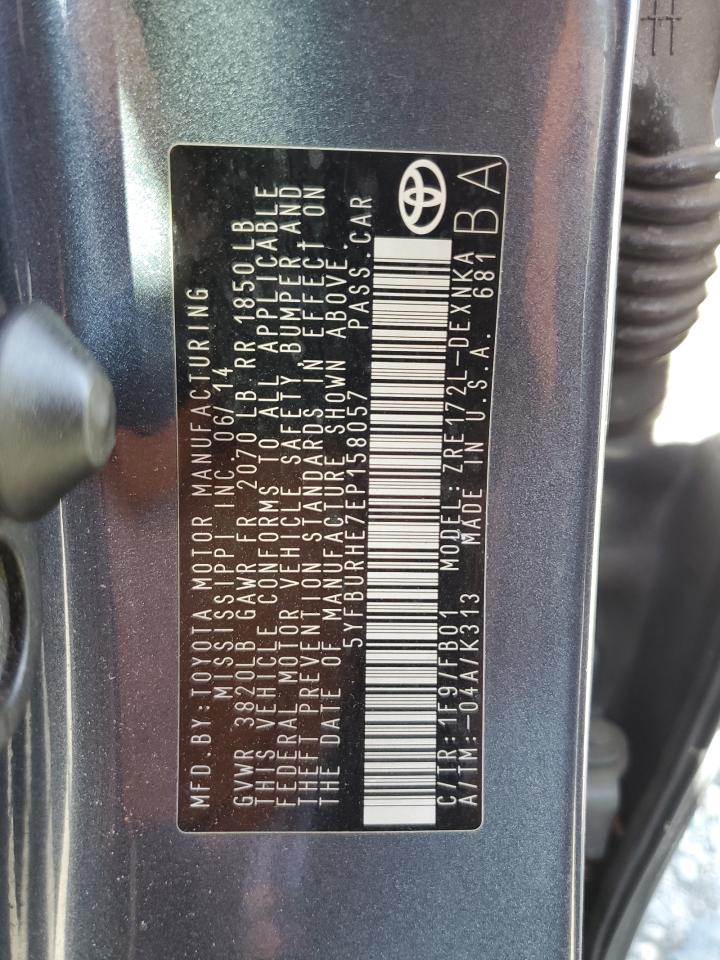 2014 Toyota Corolla - Image 12