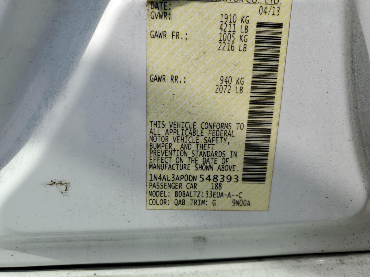 2013 Nissan Altima - Image 14