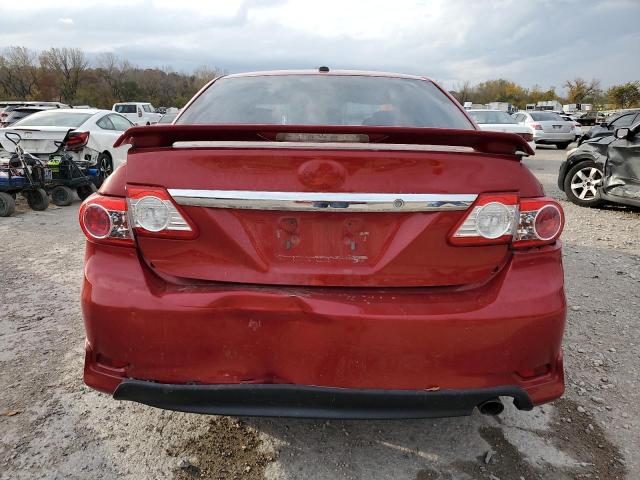  TOYOTA COROLLA 2012 Red