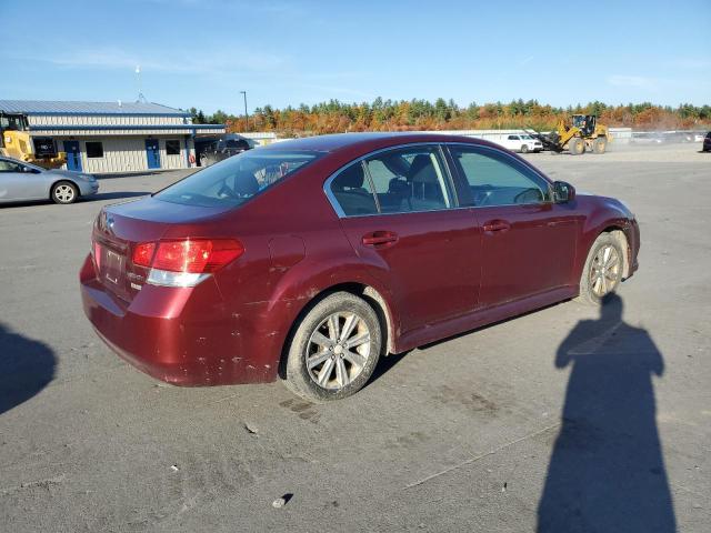 Седаны SUBARU LEGACY 2012 Красный