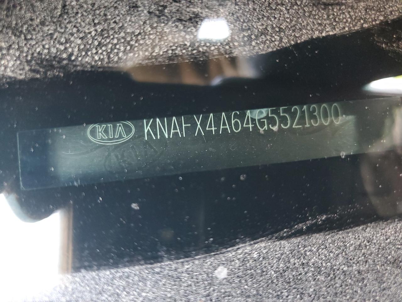 VIN KNAFX4A64G5521300 2016 KIA FORTE no.12