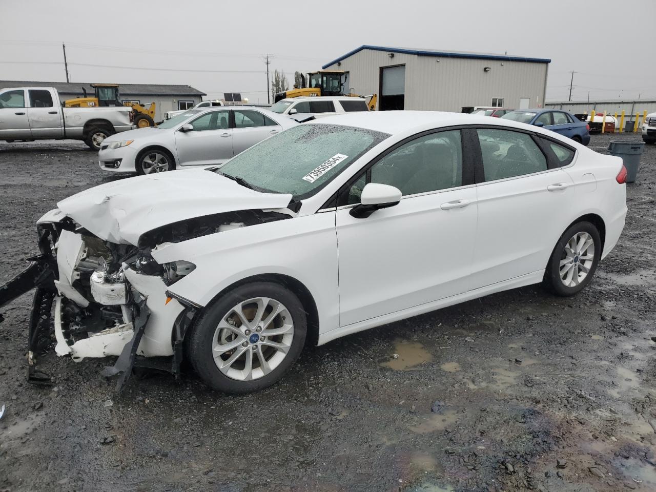 VIN 3FA6P0HD7LR195652 2020 FORD FUSION no.1