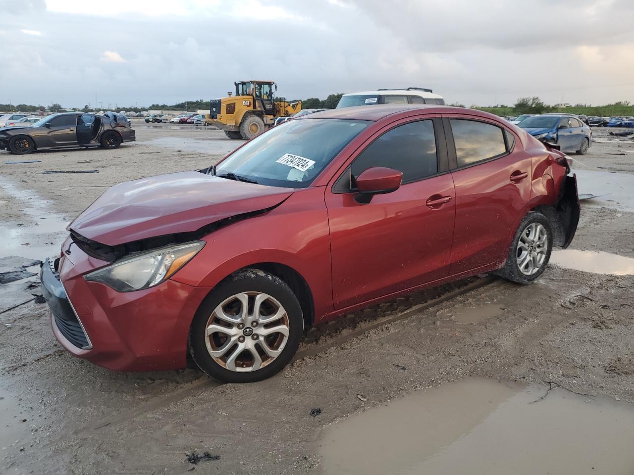 3MYDLBYV7HY154129 2017 Toyota Yaris Ia