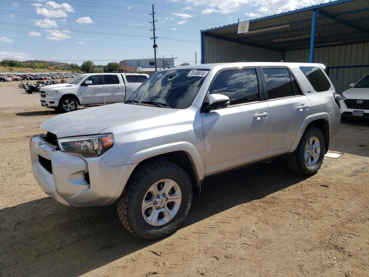 2021 Toyota 4Runner Sr5/Sr5 Premium VIN: JTENU5JR2M5967251 Lot: 76109874