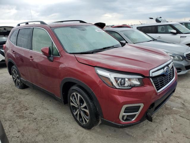  SUBARU FORESTER 2020 Красный